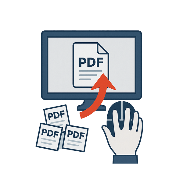 図面ファイルをアップロードする操作イメージ