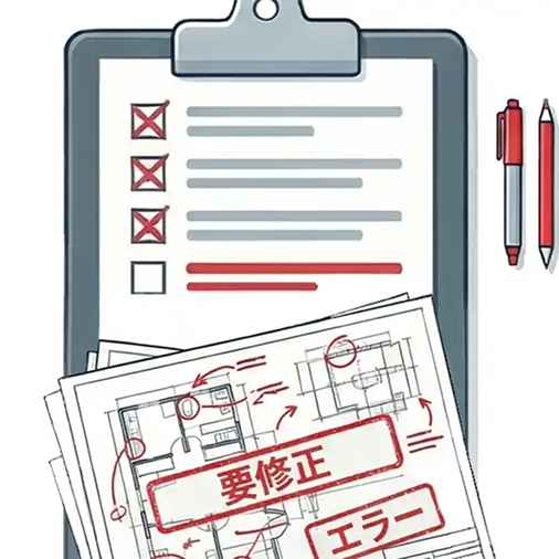 検図不備による手戻り